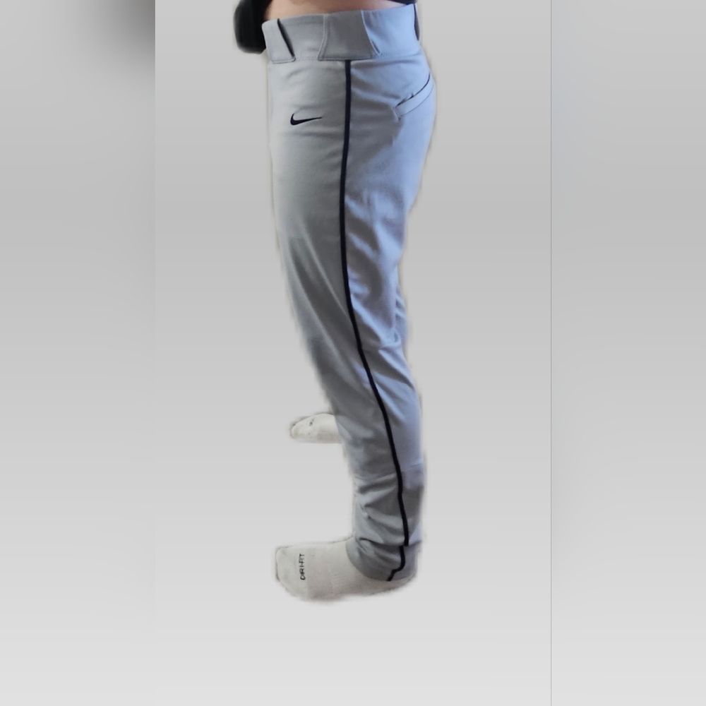 Mens Nike DRI-FIT Baseball pant/ Navy Piping